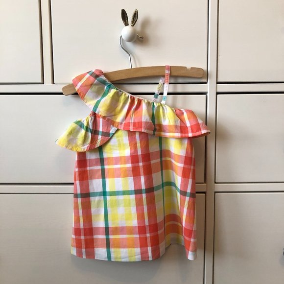 Janie & Jack Multi Plaid Dress | 12-18m - Picture 1 of 8